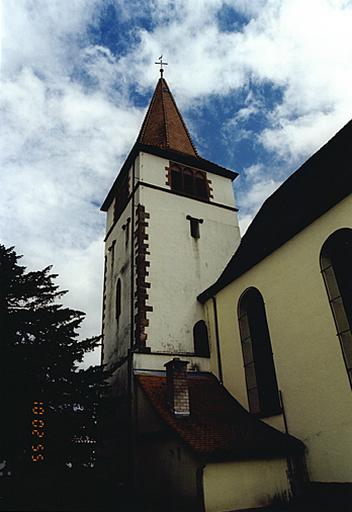 Vue partielle de l'église depuis le nord-ouest.