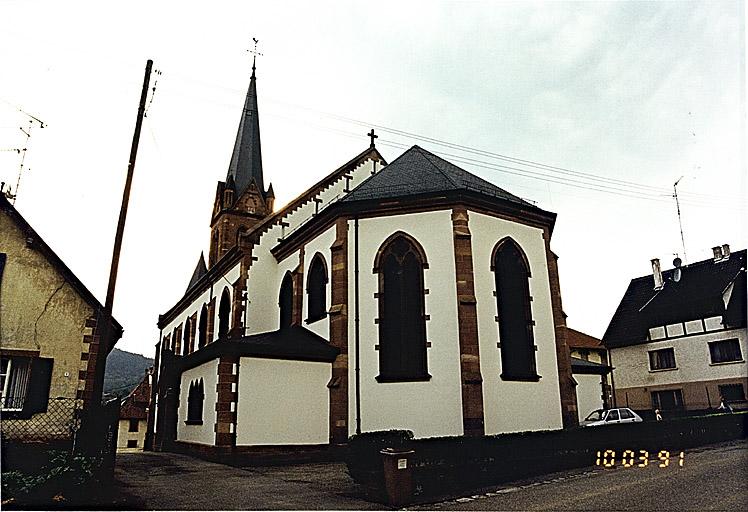 Vue d'ensemble depuis le sud-est.