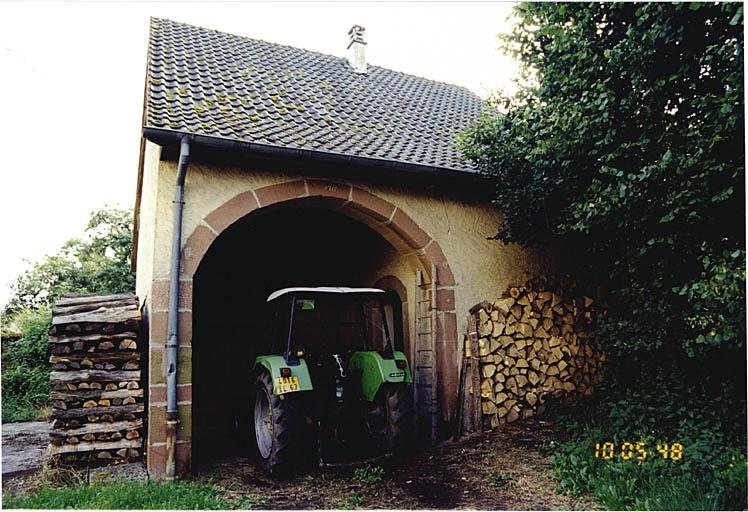 Vue de la grange.