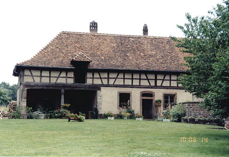 Dépendance à l'arrière de la maison dite des gardes forestiers.