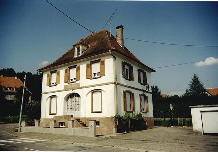 Vue de la maison des douanes, 58, rue de Bitche.