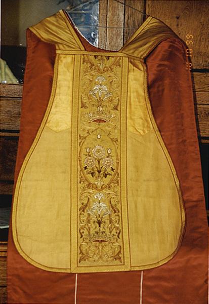 Vue de la chasuble No 1.