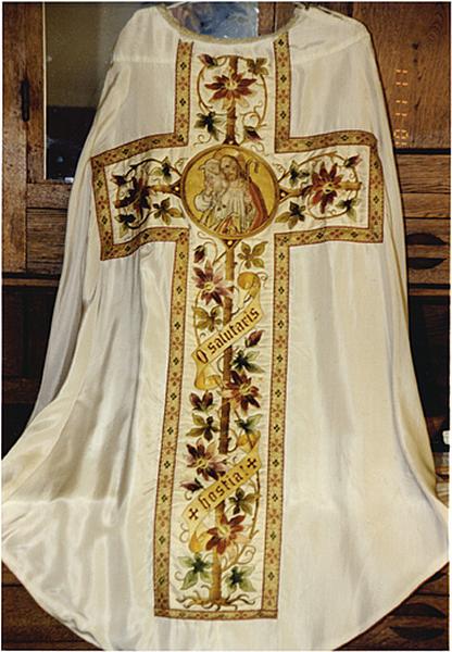 Vue de la chasuble No 2.