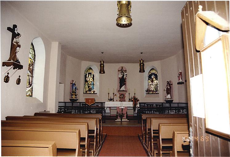 Vue d'ensemble depuis l'entrée.
