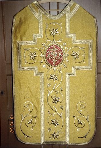 Vue d'une chasuble.