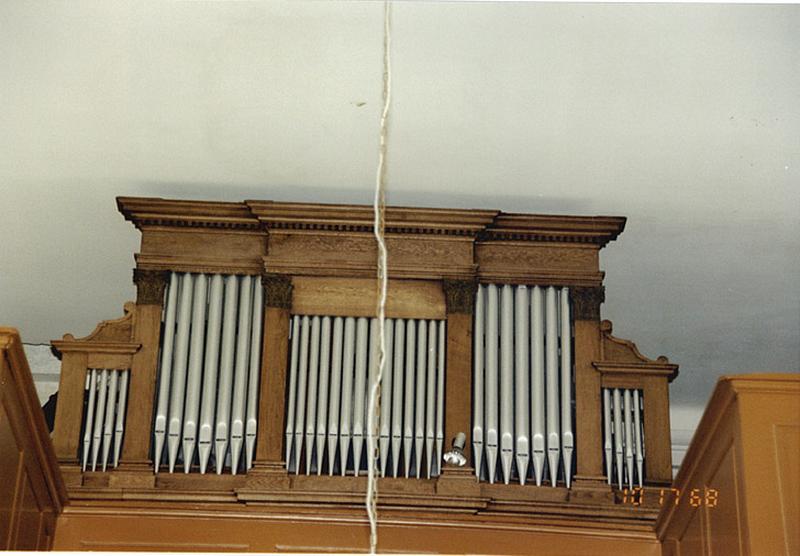 Vue d'ensemble de l'orgue.