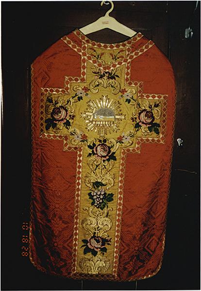 Vue de la chasuble No 3.