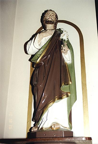 Vue de la statue de saint Joseph.