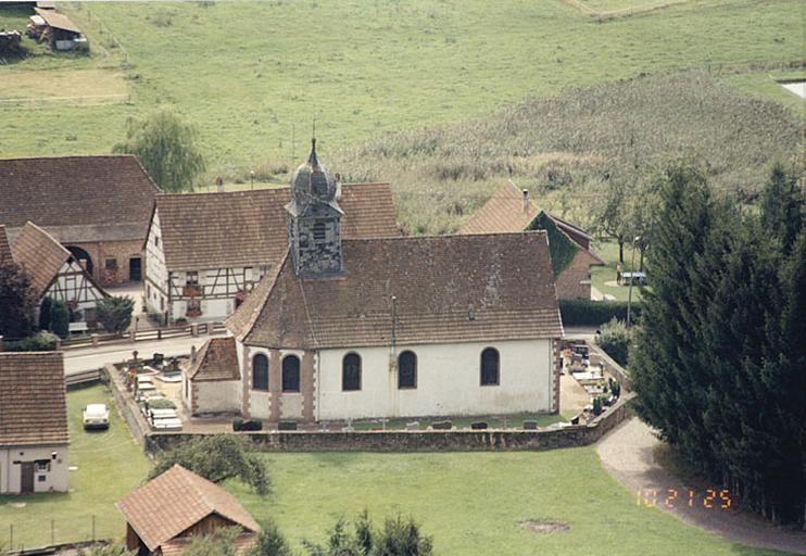 Vue d'ensemble depuis le château de Petit Arnsbourg.