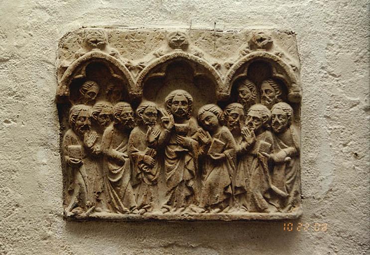 Relief du collège des apôtres