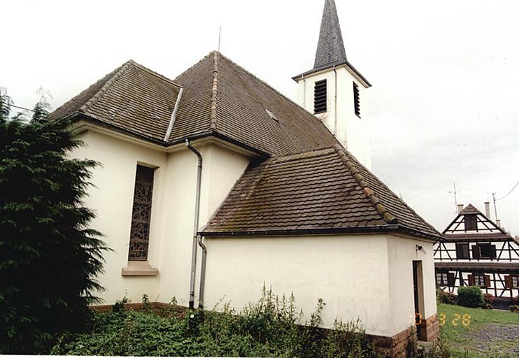 Vue d'ensemble depuis le sud.