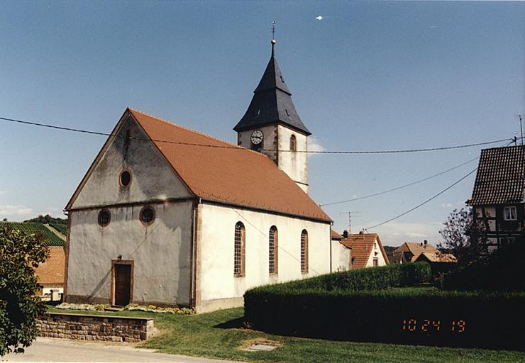 Vue d'ensemble de la nef.