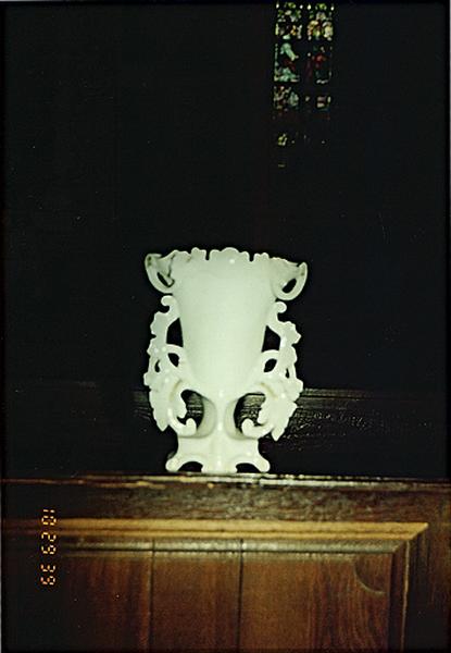 Vue d'un vase.