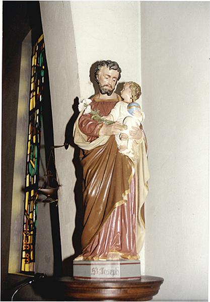 Statue de saint Joseph, 1er quart du 20e siècle.