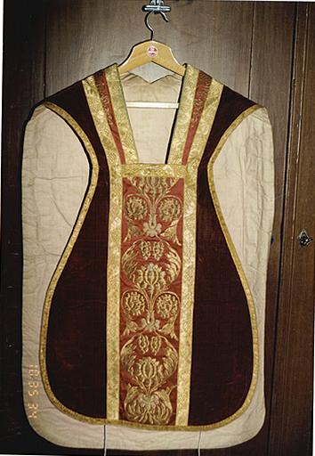 Vue de la chasuble 1.