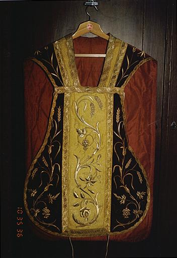 Vue de la chasuble No 2.