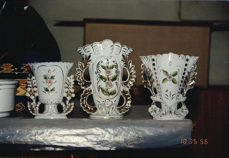 Vue des vases.