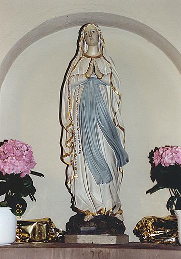 Statue : Vierge de Lourdes