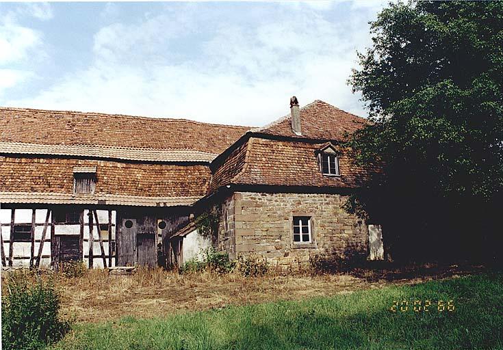 La ferme, aile sud.