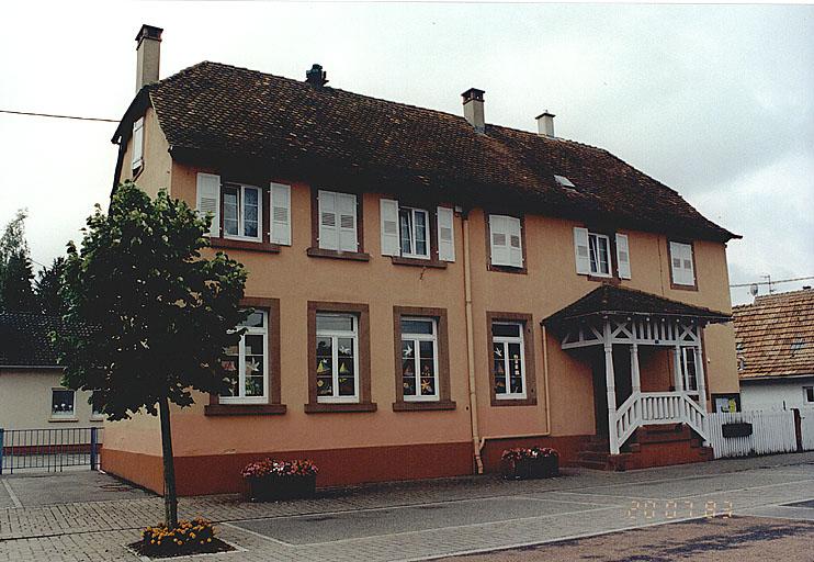 Vue de l'école, 48 Grand'rue.
