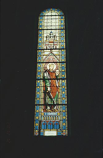 Verrière (choeur) : saint Henri.