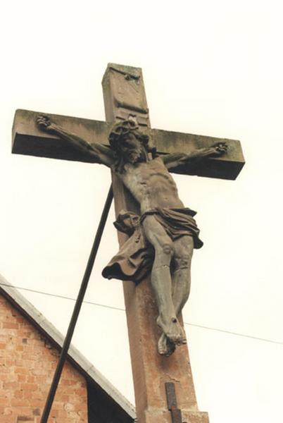 Détail du Christ en croix.