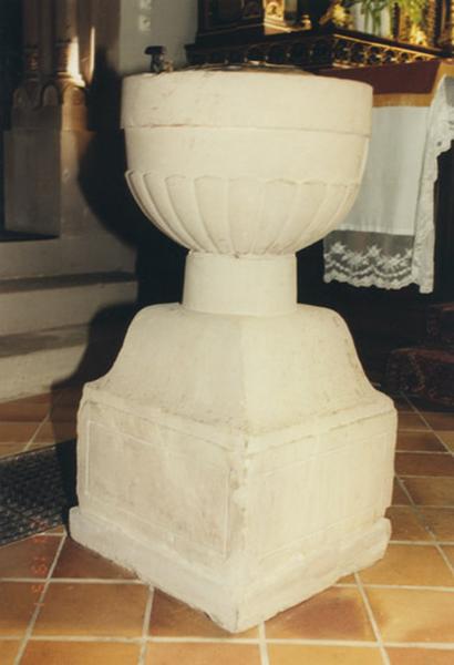 Fonts baptismaux, 19e siècle.