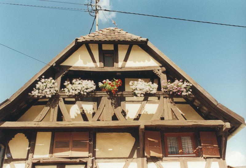 Le pignon avec la coursière.
