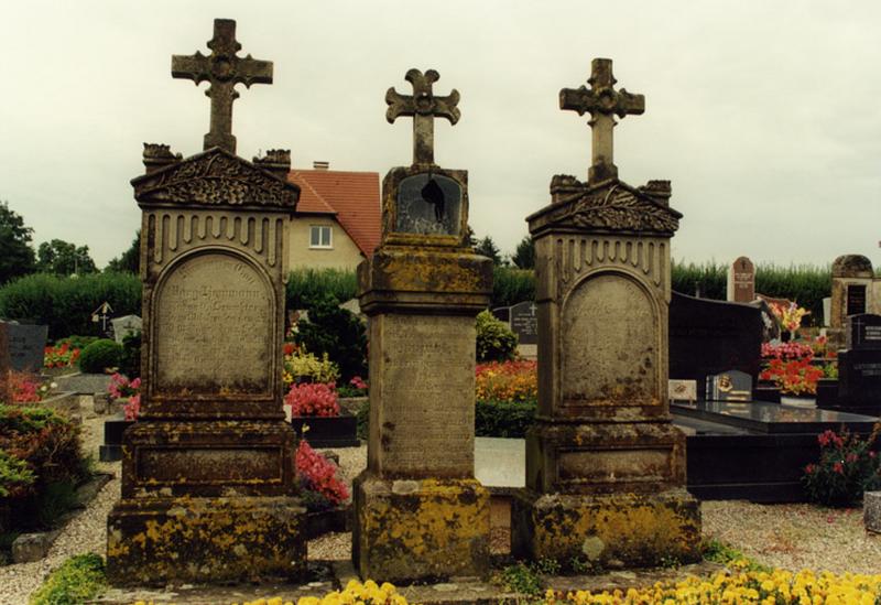Tombeaux de la famille Brumbter, 2e moitié du 19e siècle.