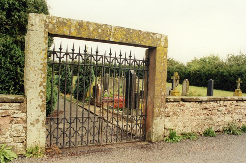 Entrée du cimetière.