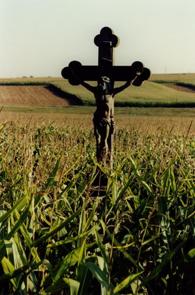 Croix de chemin (H), sur la R. D. 7, 1900.