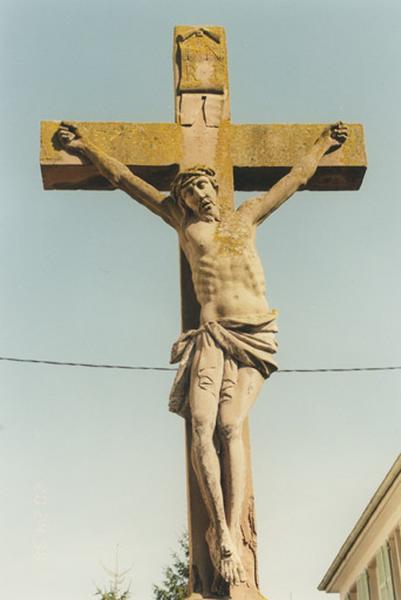 Détail du Christ en croix.