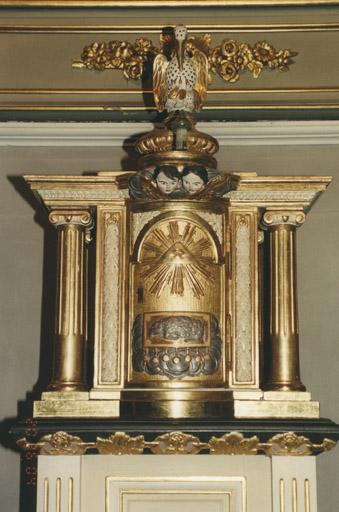 Le tabernacle vu de face.