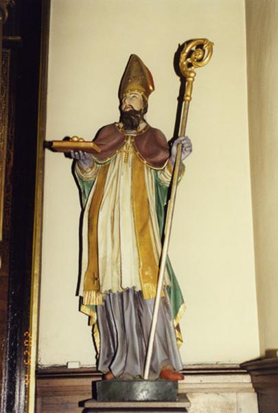 Saint Nicolas, vu de face.