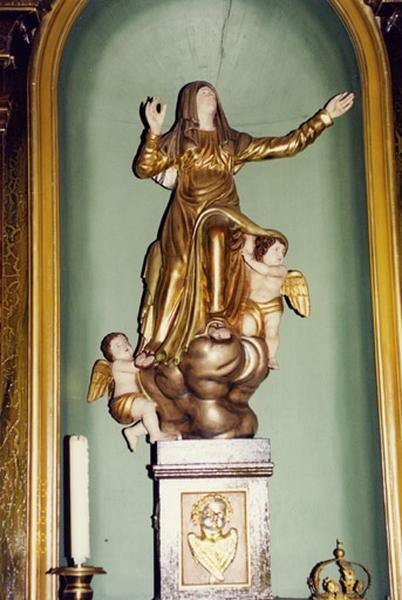 Ensemble de deux statues : Assomption et saint Joseph et l'Enfant