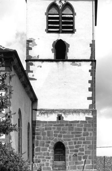 Vue d'ensemble de la tour-choeur.