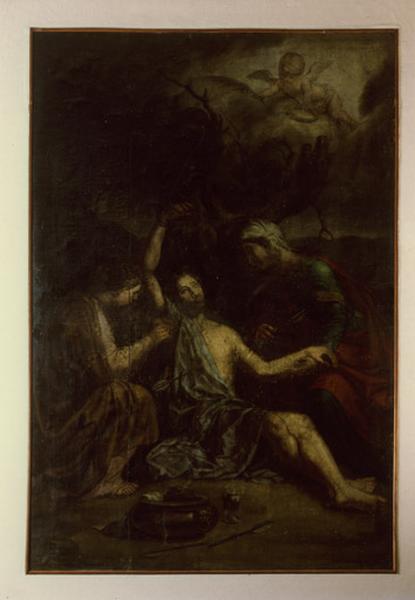 Tableau : Saint Sébastien soigné par Irène