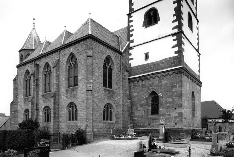 Vue de la tour-choeur.