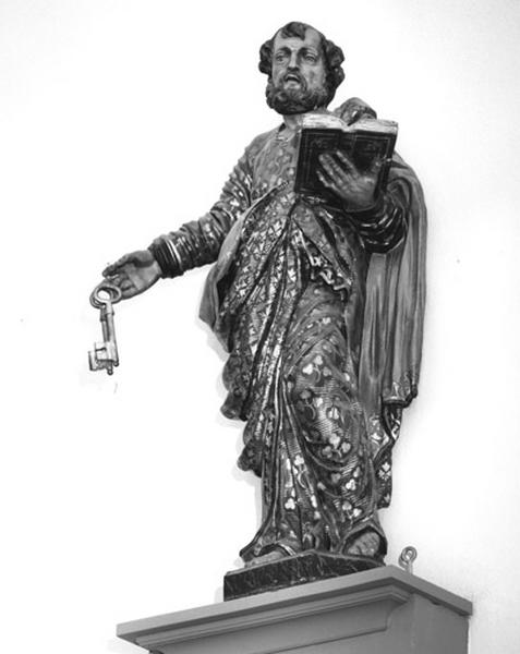 Statue de saint Pierre.