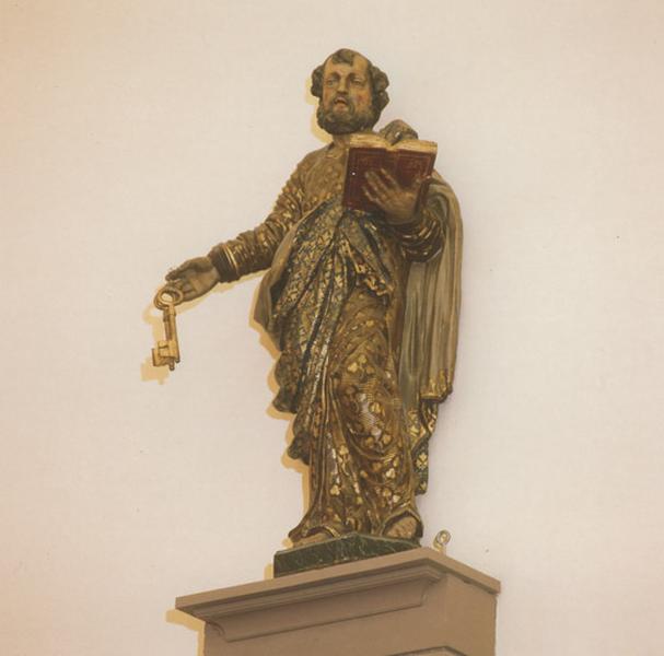 Statue de saint Pierre.