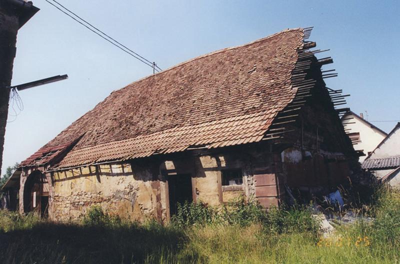 Dépendance occidentale, élévation sur cour.