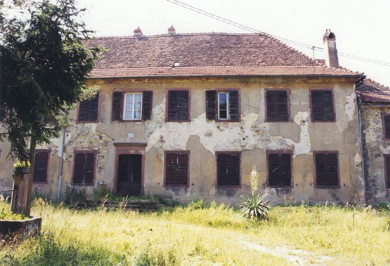 Elévation antérieure du logis, partie droite.