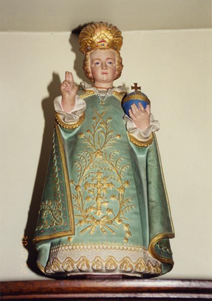 Statue : Jésus de Prague, 19e ou 20e siècle.