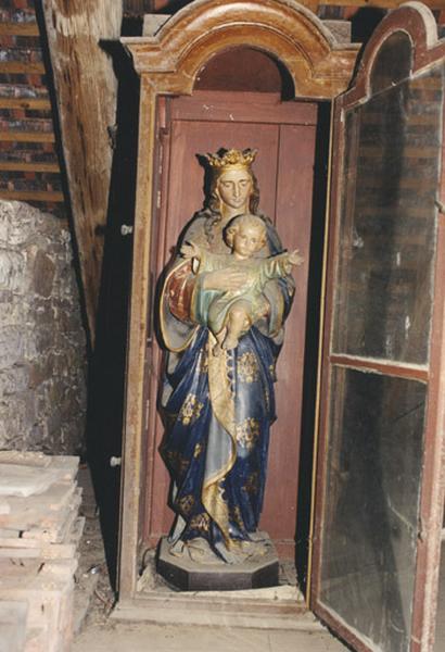 Statue : Vierge à l'Enfant, 2e moitié du 19e siècle.