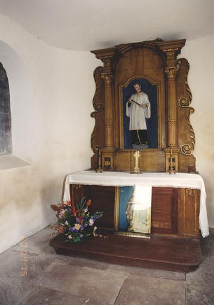 Autel-retable de saint Léger