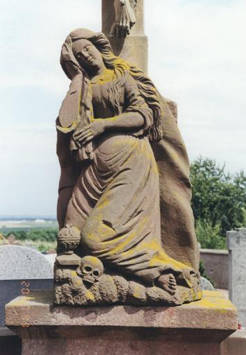 Détail de sainte Madeleine.