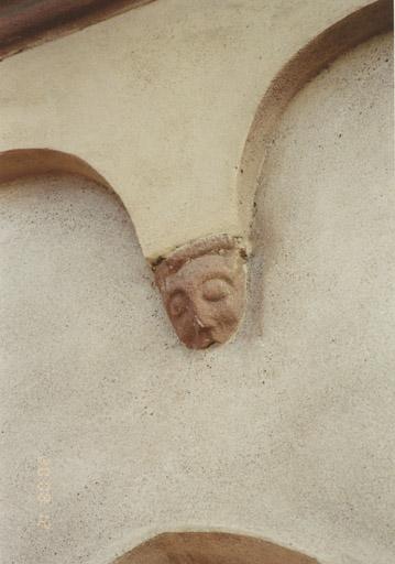 Vue d'un culot du choeur.