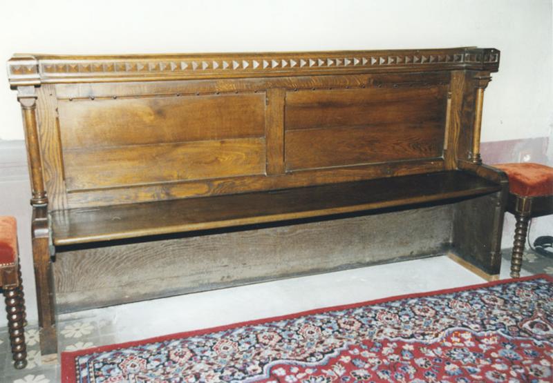 Banc de choeur, 4e quart du 19e siècle.