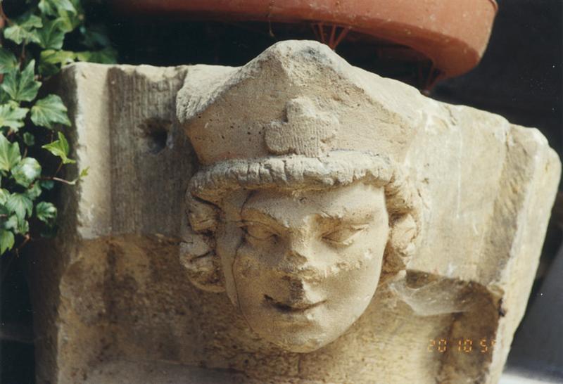 Détail du visage.