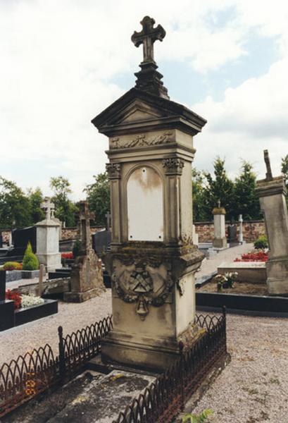 Tombeau du curé Florent Schaeffer, par Lux de Hochfelden, 1890.